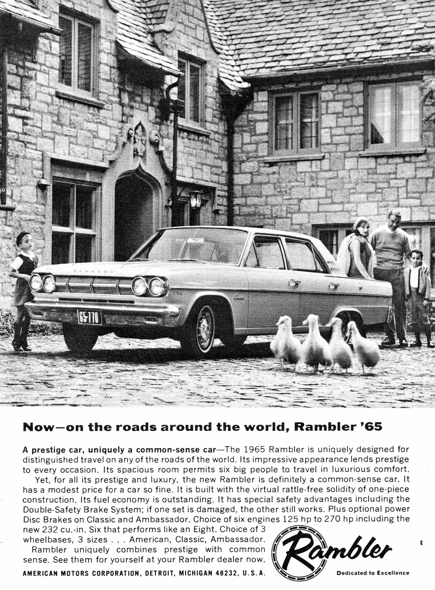 1965 Rambler Classic 770 Sedan AMI AMC